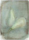 Kaksi päärynää / Two Pears, 2020, akvarelli / watercolour, 36 x 26 cm